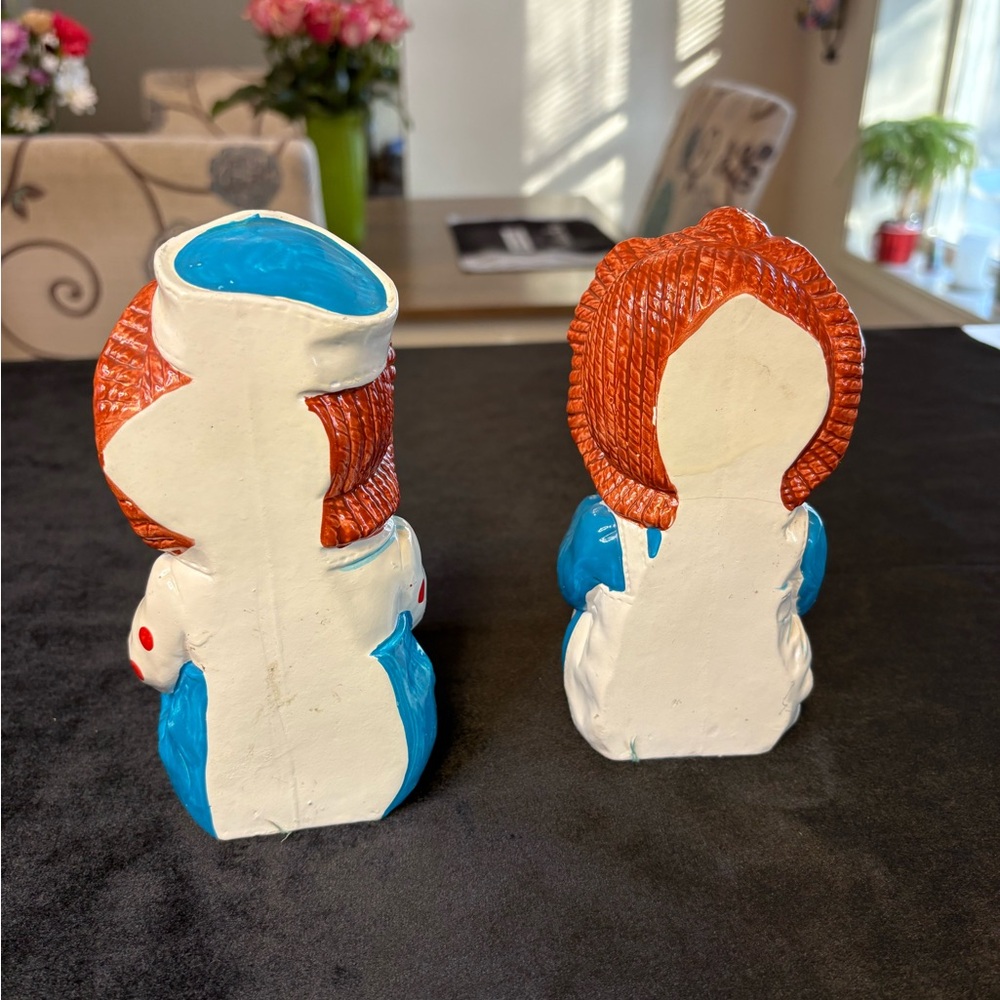 Vintage Raggedy Ann and Andy Bookends - Picture 4 of 8